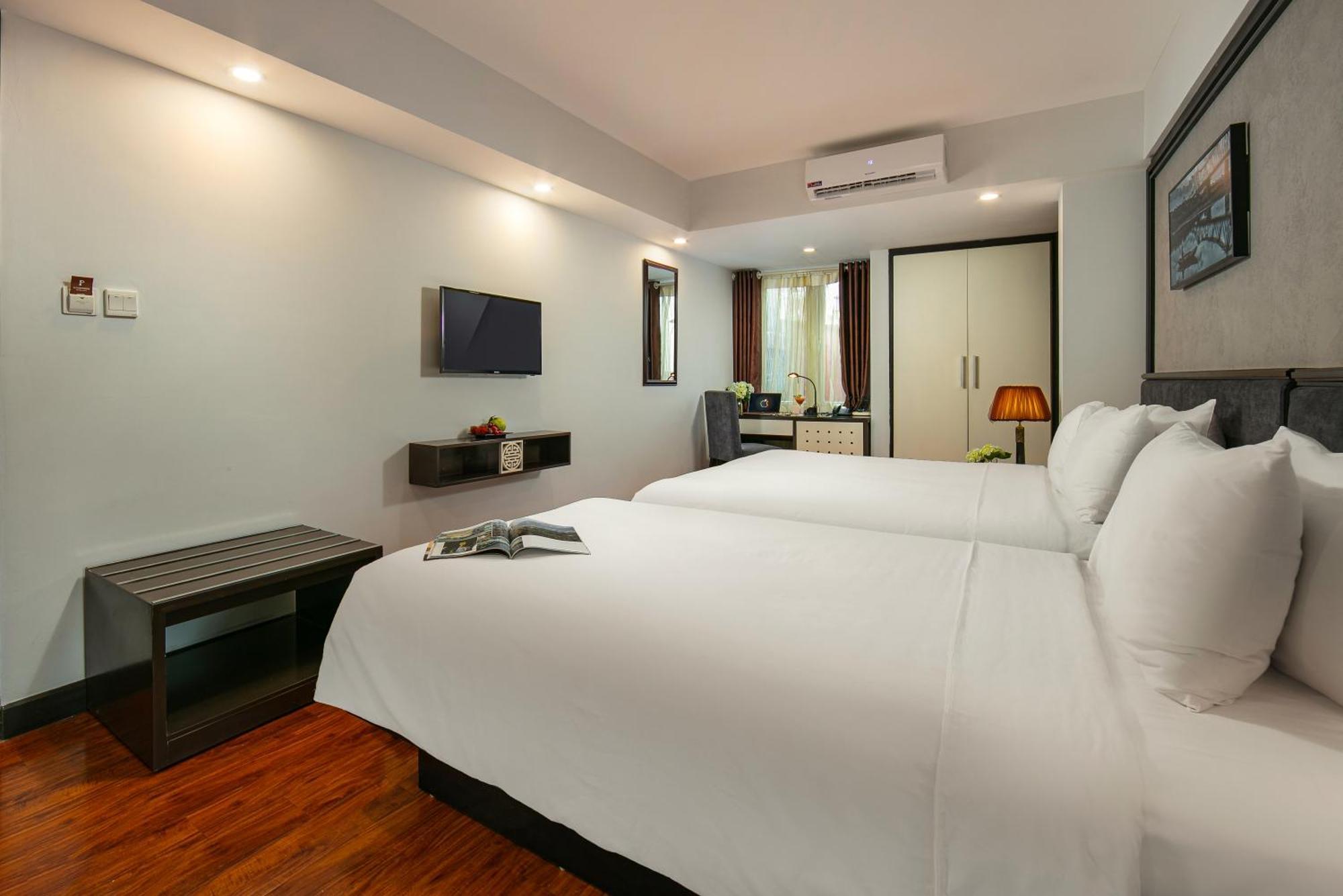 Hanoi La Palm Premier Hotel & Spa Bagian luar foto