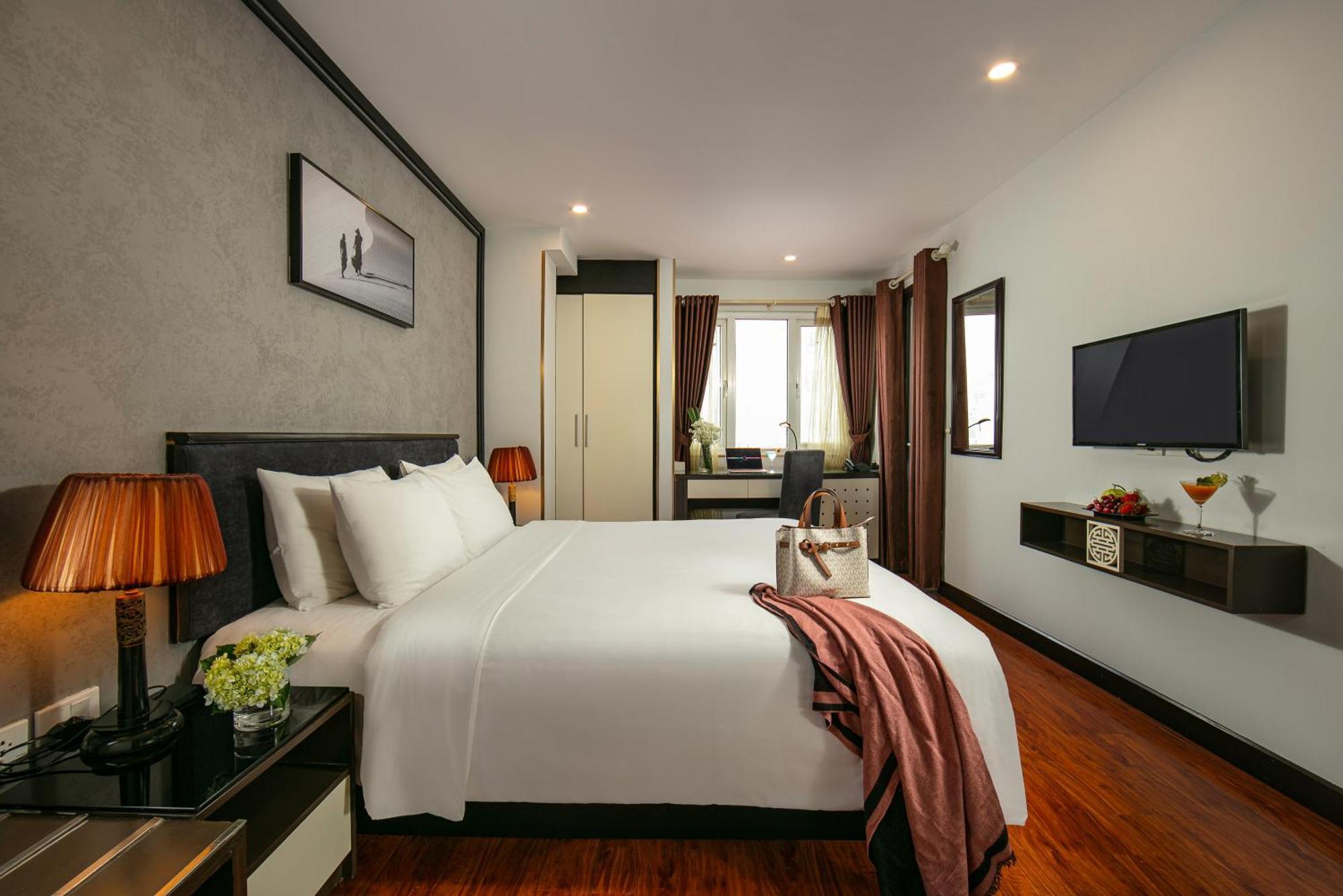 Hanoi La Palm Premier Hotel & Spa Bagian luar foto