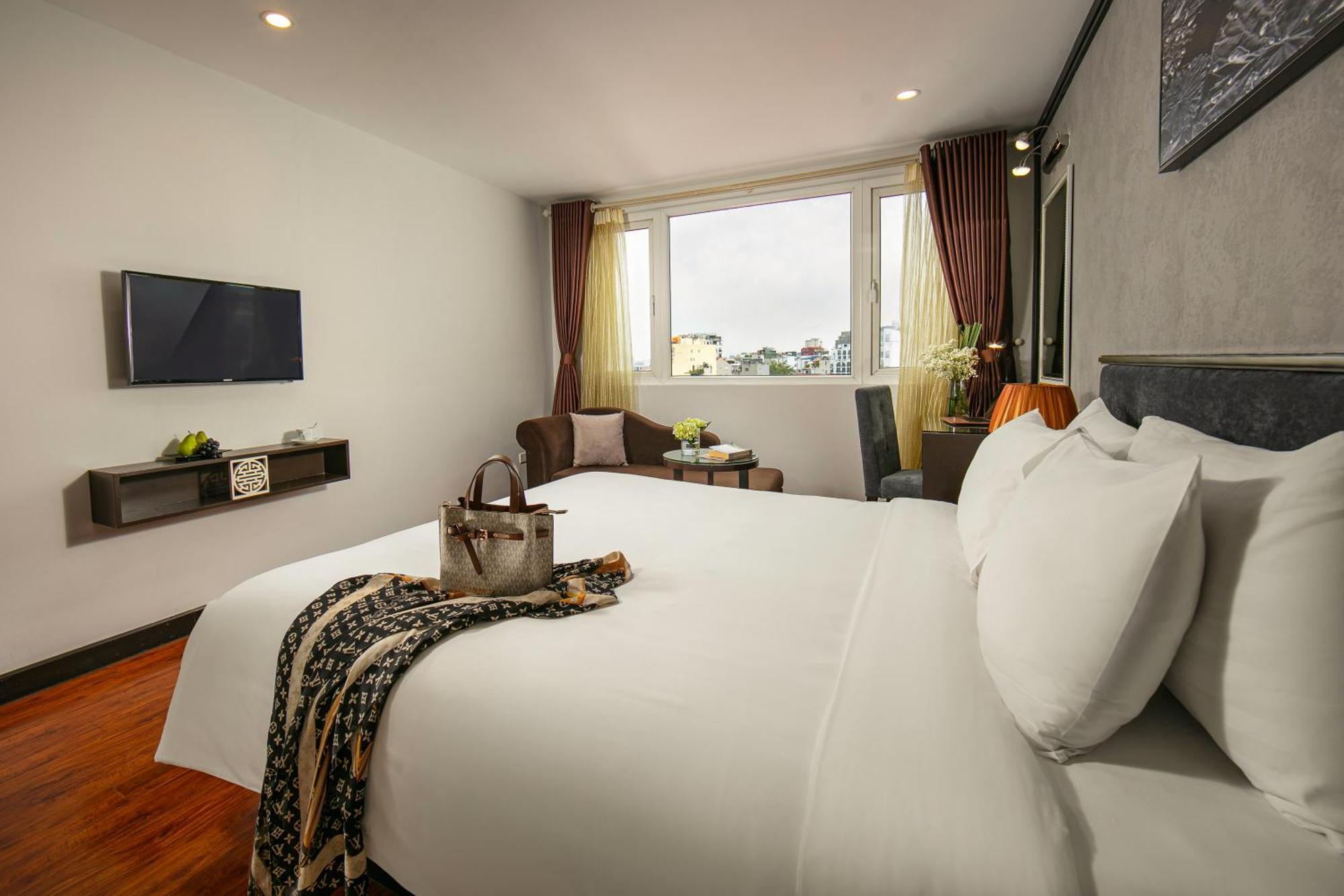 Hanoi La Palm Premier Hotel & Spa Bagian luar foto